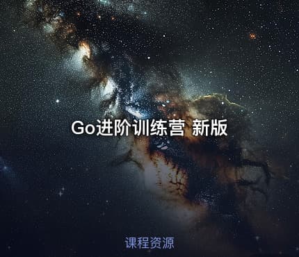 Go进阶训练营 新版