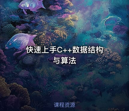 快速上手C++数据结构与算法