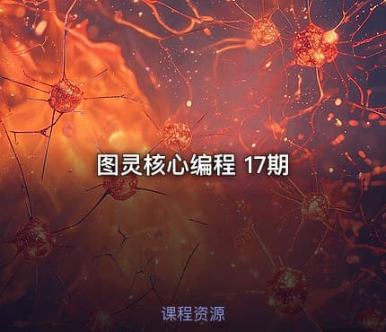 图灵核心编程 17期