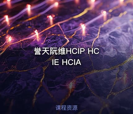 誉天阮维HCIP HCIE HCIA