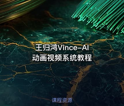 王归鸿Vince-AI动画视频系统教程