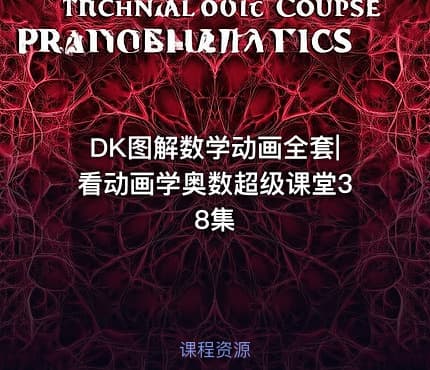 DK图解数学动画全套|看动画学奥数超级课堂38集