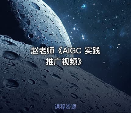 赵老师《AIGC 实践推广视频》