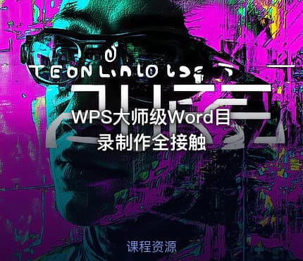 WPS大师级Word目录制作全接触