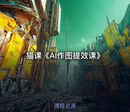 猫课《AI作图提效课》