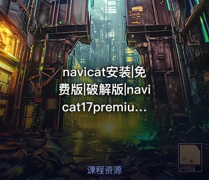 navicat安装|免费版|破解版|navicat17premiumlitecsx64