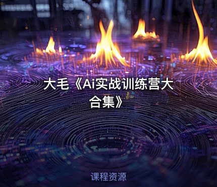 大毛《Ai实战训练营大合集》