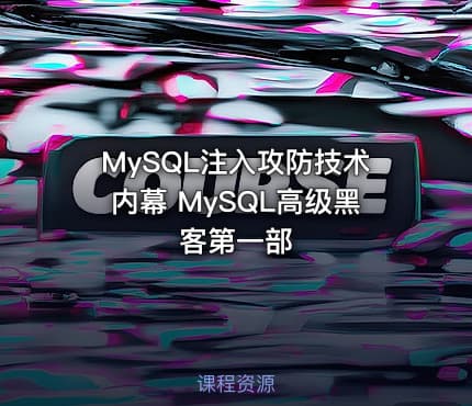 MySQL注入攻防技术内幕 MySQL高级黑客第一部