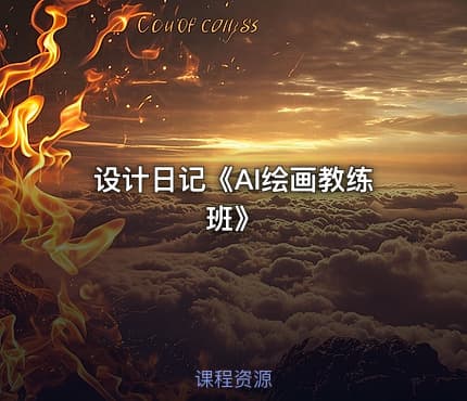 设计日记《AI绘画教练班》