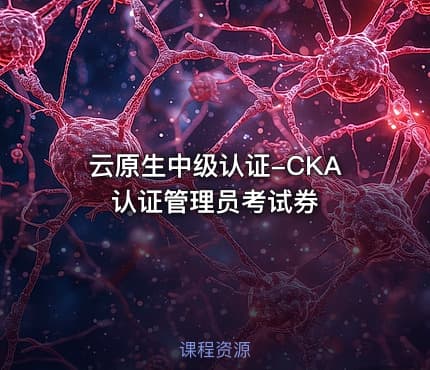云原生中级认证-CKA认证管理员考试券