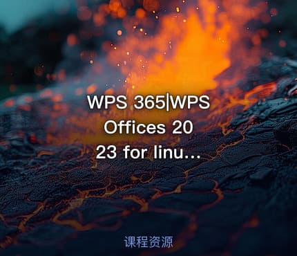 WPS 365|WPS Offices 2023 for linux 教育版