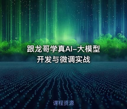 跟龙哥学真AI-大模型开发与微调实战