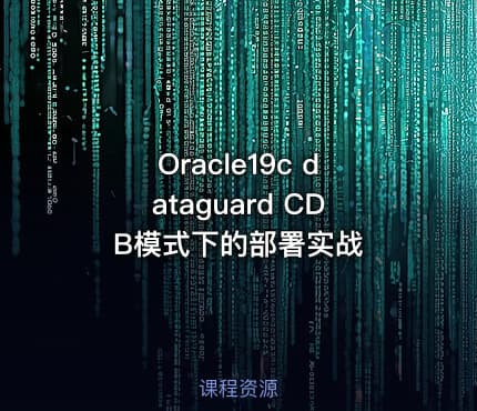 Oracle19c dataguard CDB模式下的部署实战