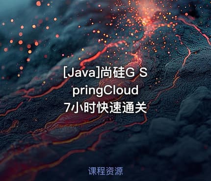 [Java]尚硅G SpringCloud 7小时快速通关