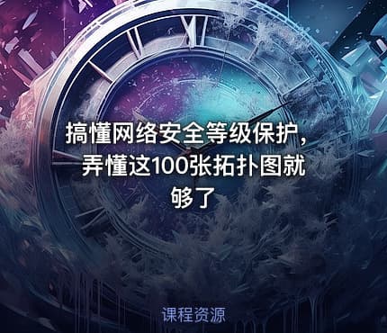 搞懂网络安全等级保护，弄懂这100张拓扑图就够了.pdf