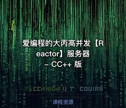 爱编程的大丙高并发【Reactor】服务器 - CC++ 版