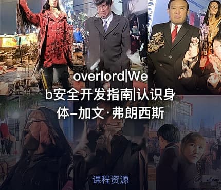 overlord|Web安全开发指南|认识身体-加文·弗朗西斯