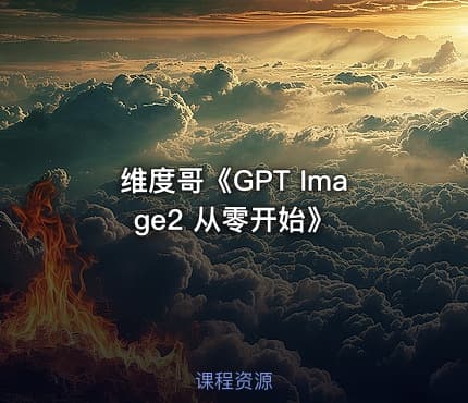 维度哥《GPT Image2 从零开始》