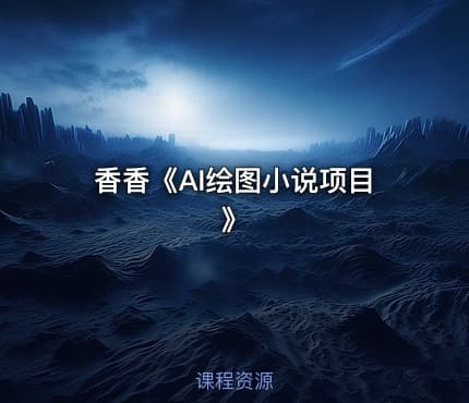 香香《AI绘图小说项目》