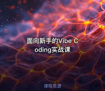 面向新手的Vibe Coding实战课