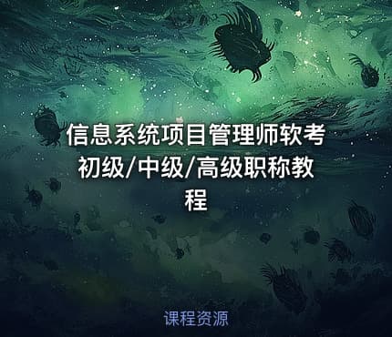 信息系统项目管理师软考初级/中级/高级职称教程