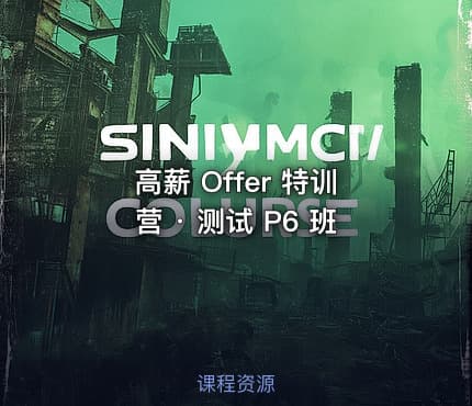 高薪 Offer 特训营 · 测试 P6 班