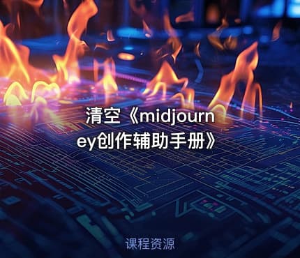 清空《midjourney创作辅助手册》