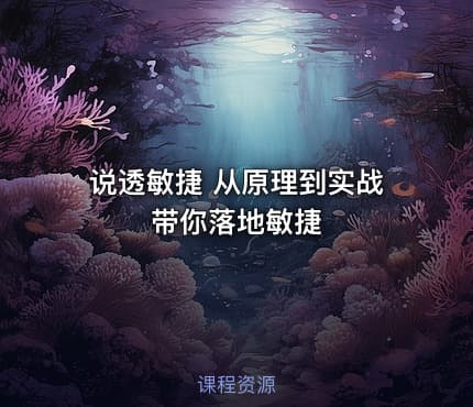 说透敏捷 从原理到实战带你落地敏捷