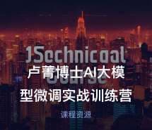 卢菁博士AI大模型微调实战训练营