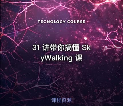31 讲带你搞懂 SkyWalking 课