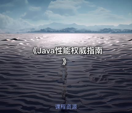 《Java性能权威指南》