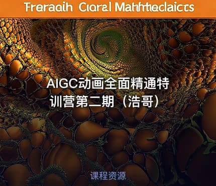 AIGC动画全面精通特训营第二期（浩哥）