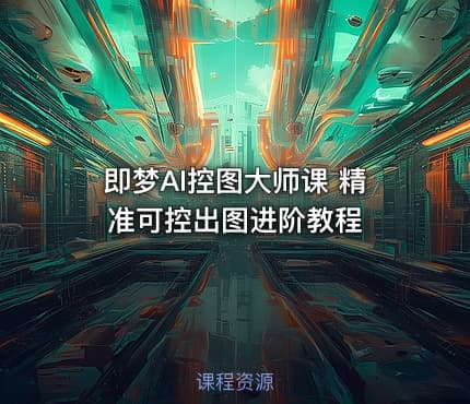 即梦AI控图大师课 精准可控出图进阶教程